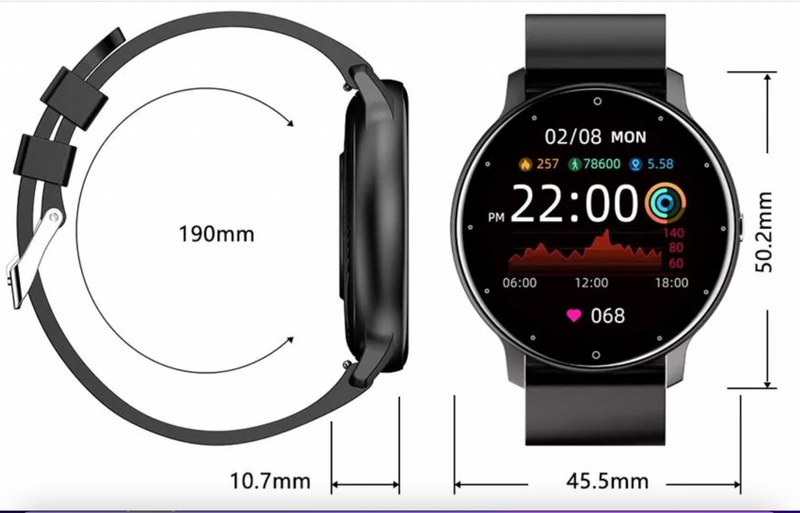 Smartwatch Pulse Pro 1.28”