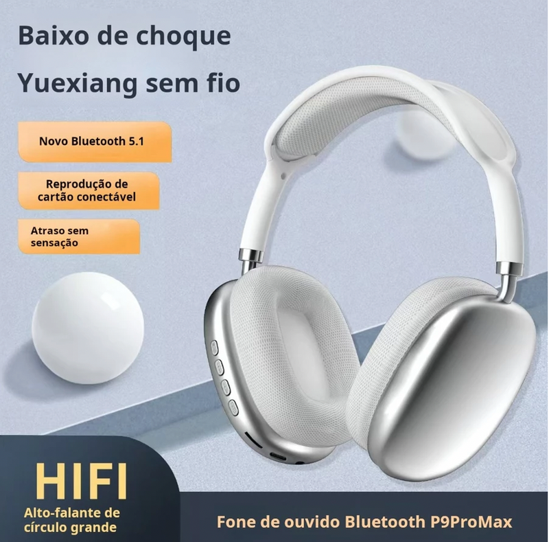 AirBeat P9 - Fone de ouvido Bluetooth Sem Fio